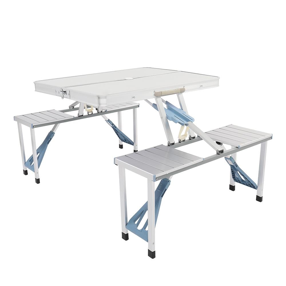 Folding Camping Table Light Weight Portable Plastic Outdoor Picnic - View #9