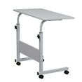 thumbnail image 1 of GoDecor Mobile Laptop Desk Adjustable Side Table Computer Stand Laptop Cart for Bed Sofa, 1 of 5