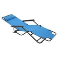 GoDecor Outdoor Foldable Reclining Patio Lounge Beach Chair