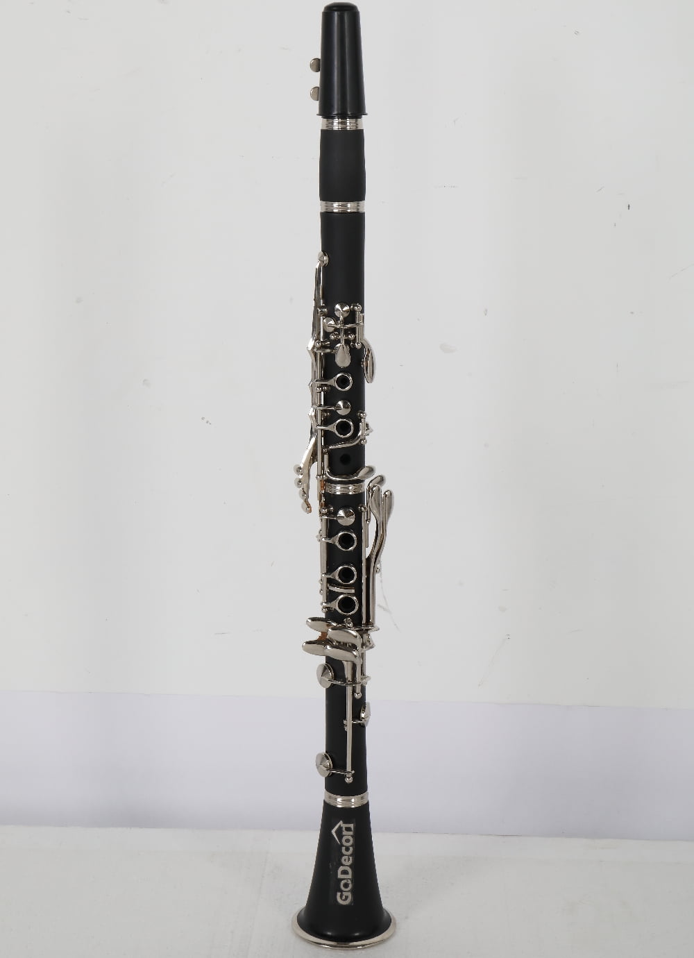 GoDecor Professional School Band Bb Clarinet with Case and More Accessories, Black