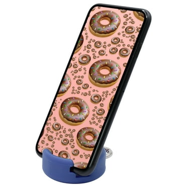 GoDonut MiNi Phone Stand & Tablet Holder Desk Organizer Accessory, Blue