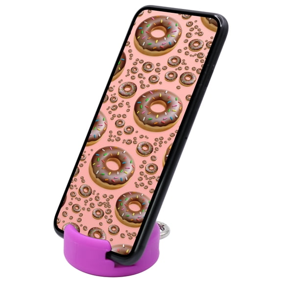 GoDonut MiNi Phone Stand & Tablet Holder Desk Organizer Accessory, Fucshia