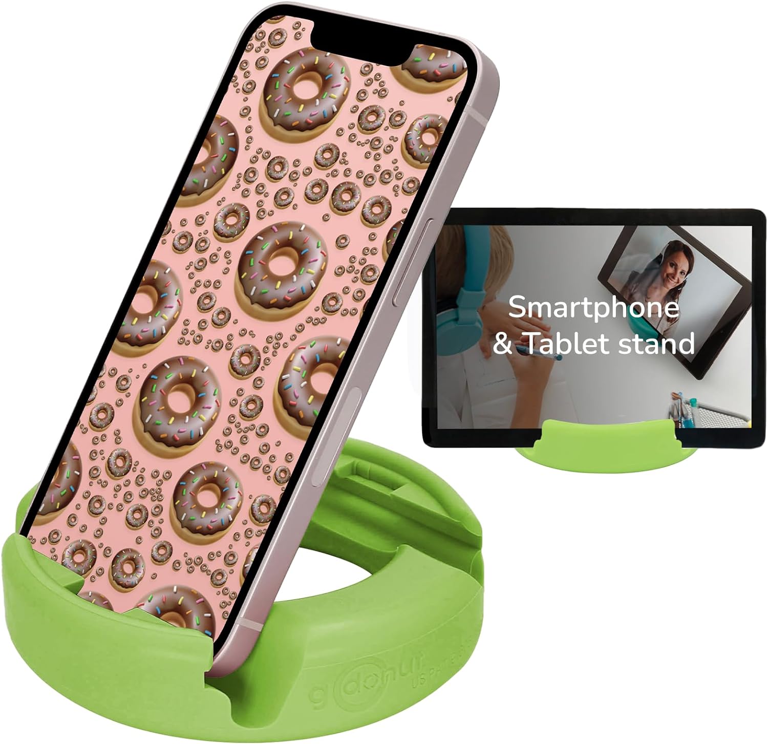 GoDonut Original Round Phone Stand & Tablet Holder Desk Organizer