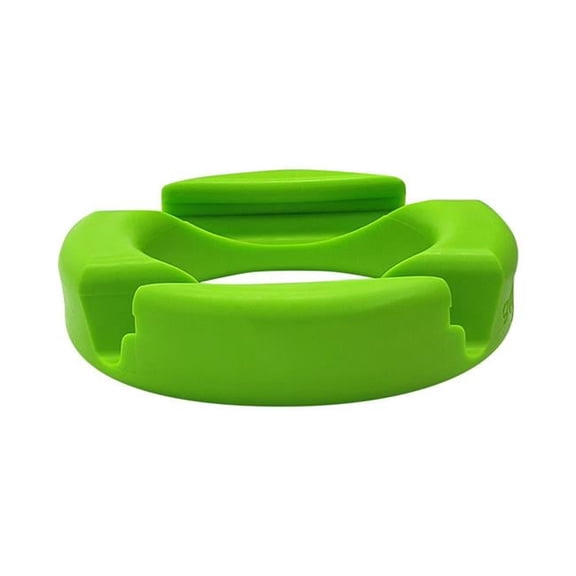 GoDonut Original Round Phone Stand & Tablet Holder Desk Organizer Accessories, Lime Green