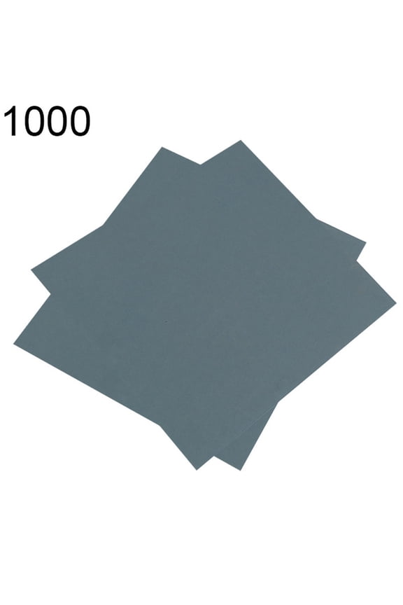 2Pcs 150 1000 Wet Dry Sandpaper Super Fine Sanding Sheet Polishing Tool