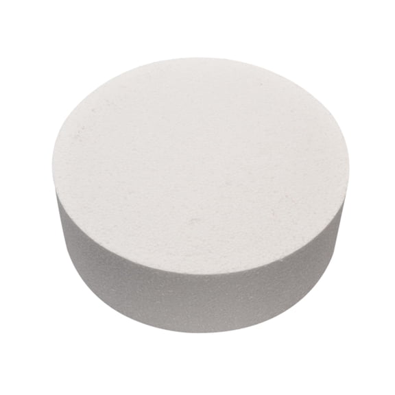 Hevirgo 4/6/8inch Round Foam Cake Dummy Sugarcraft Flower Decor Practice Model
