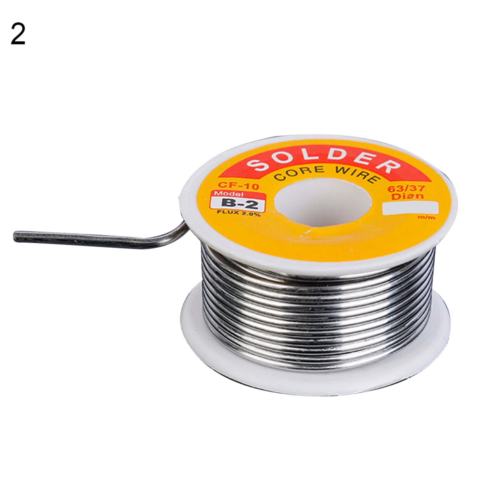 63/37 Tin Lead Solder Wire - 0.8mm Rosin Core Flux For Electrical Repair & DIY Projects