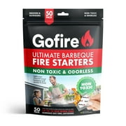 Gofire 50 Pack Ultimate Waterproof Non-Toxic Fire Starters
