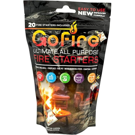 GoFire: 60 Pack Ultimate All Purpose Fire Starters