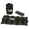 thumbnail image 1 of GoFit Adjustable Ankle Weights 2-10lbs for Leg Strength Training, Black, 2-Pack, 1 of 6