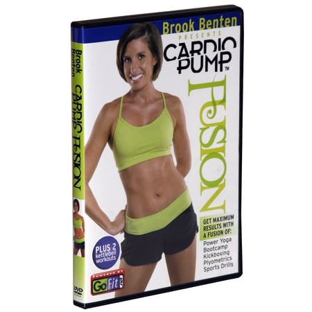 GoFit CardioPump Fusion Workout DVD - Brook Benten Kettlebell Exercises