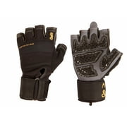 GoFit Diamond-Tac Wrist-Wrap Gloves (Medium), GF-DTACW-MED
