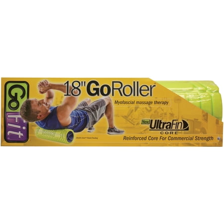 GoFit GF-FR6 18-Inch Massage Roller with Training Manual & Omron PM400 Pocket Pain Pro TENS Unit