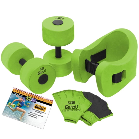 GoFit GoH20 Water-Resistance Workout Set, GF-GOH2O