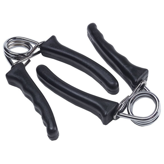 GoFit Hand Grips, Medium-Resistance, 2 Pack, Black, GF-HG