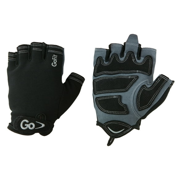 GoFit Xtrainer Cross-Training Gloves X-Large with Padded Palm, Synthetic Leather Grip, Mesh Back