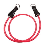 GoFit Power Tube Resistance Band, 30 lb Red Latex Rubber, 54 Inch for Strength Training