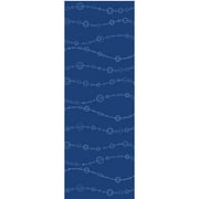 GoFit Printed Yoga Mat (Blue), GF-PYM-BLU