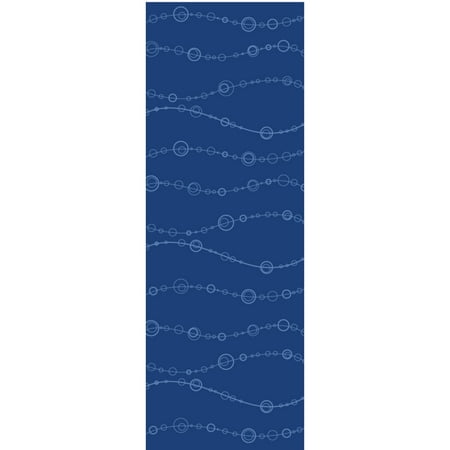 GoFit Printed Yoga Mat (Blue), GF-PYM-BLU