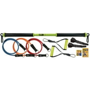 GoFit Resist-a-Bar Kit with 3 Power Tubes, Handles, Door Anchors, 37-Inch Total Body Workout