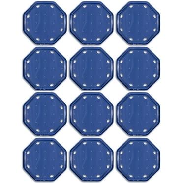 GoFloats V2 Inflatable Solar Pool Heaters for Affordable Pool Heating and Insulation - 12 Pack