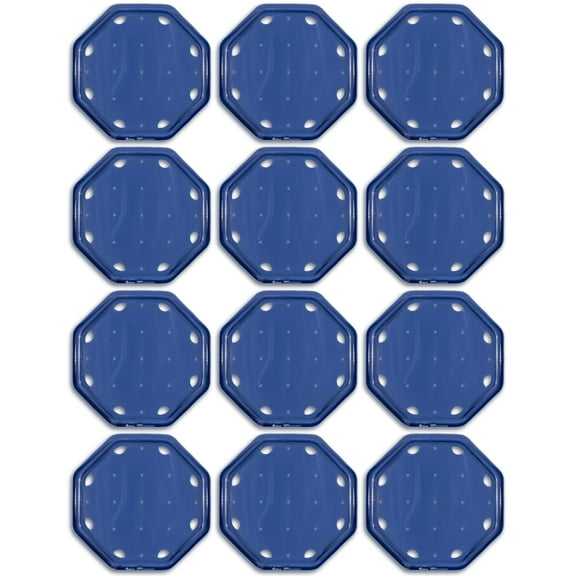 GoFloats V2 Inflatable Solar Pool Heaters for Affordable Pool Heating and Insulation - 12 Pack