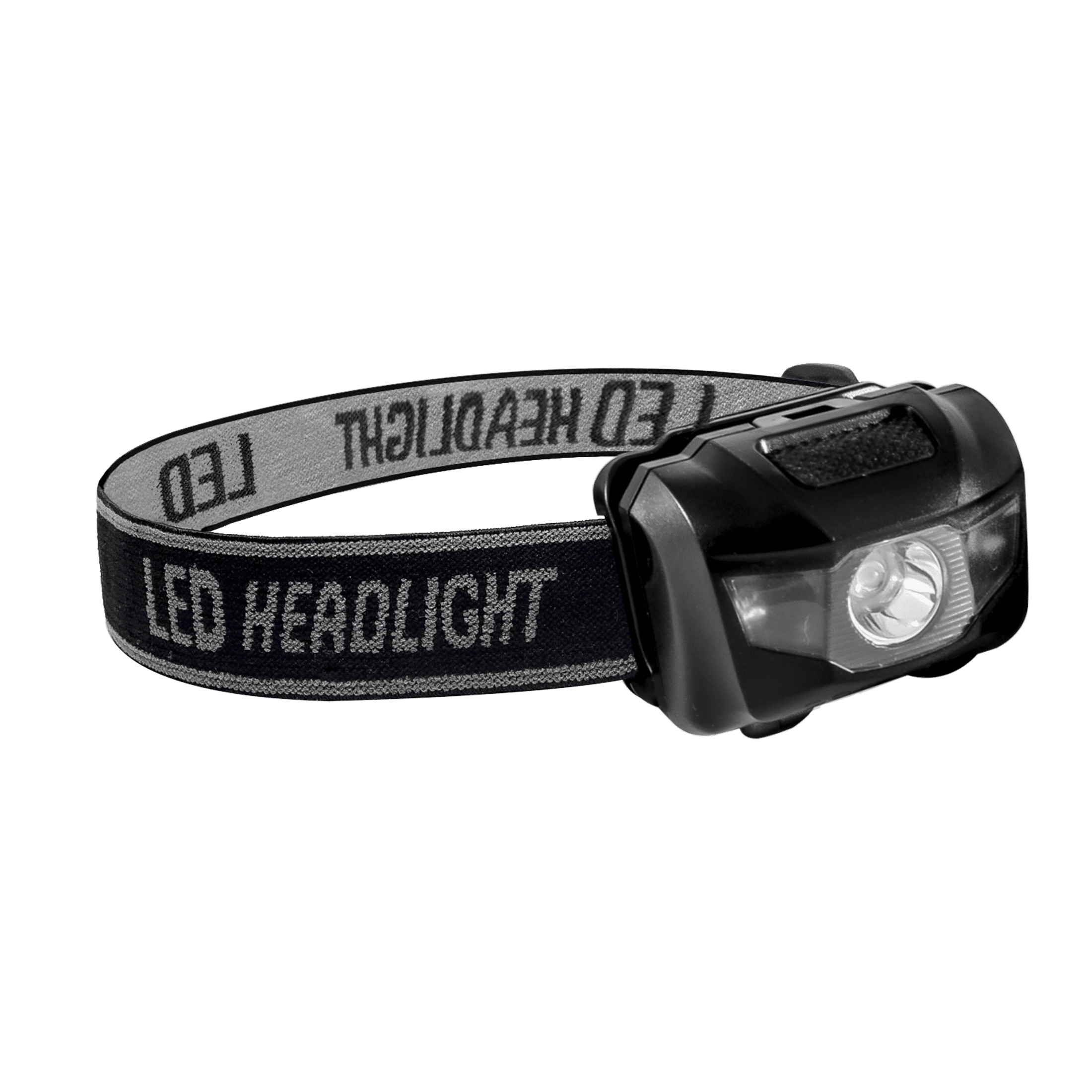 GoGreen Power 3-Watt LED 120 Lumen Headlight, Black -  AAA batteries included