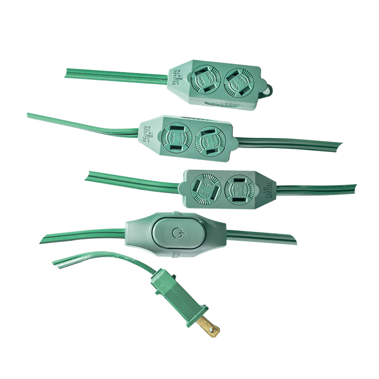 GoGreen Power (GG-24509GN) 18/2 SPT-2 Gauge 9-Outlet