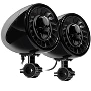 GoHawk 600W Bluetooth Motorcycle UTV Speakers, 5" Waterproof Stereo System fits Harley Engine Guard & 1.5-2" Roll Bar, ATV RZR 4 Wheeler, AS5-X