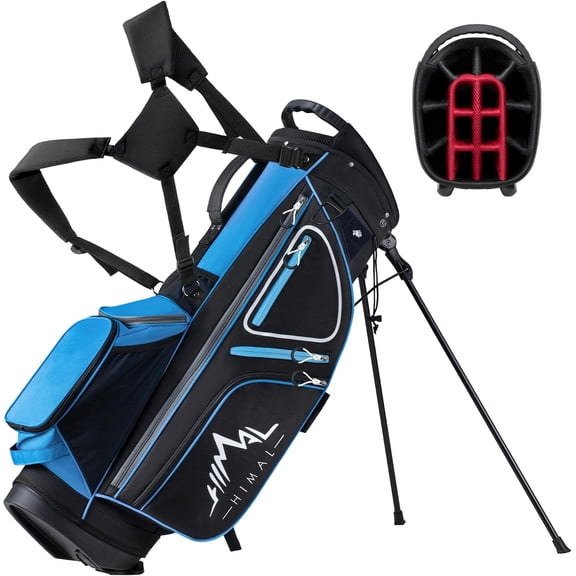Himal 14-Way Lightweight Golf Stand Bag with Multiple Pockets