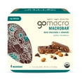 thumbnail image 1 of GoMacro MacroBar Organic Vegan Protein Bars - Dark Chocolate + Almonds (4 Count), 1 of 10