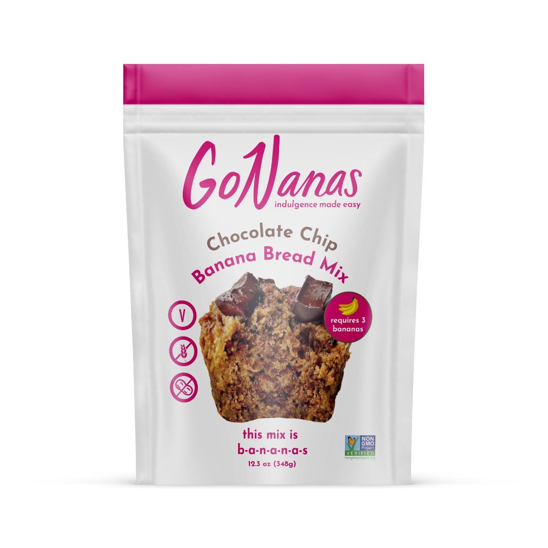 GoNanas Chocolate Chip Banana Bread Mix - Walmart.com