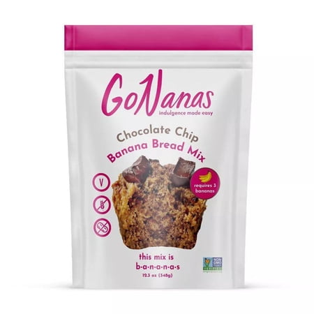GoNanas Bread Mix Chocolate Chip Banana