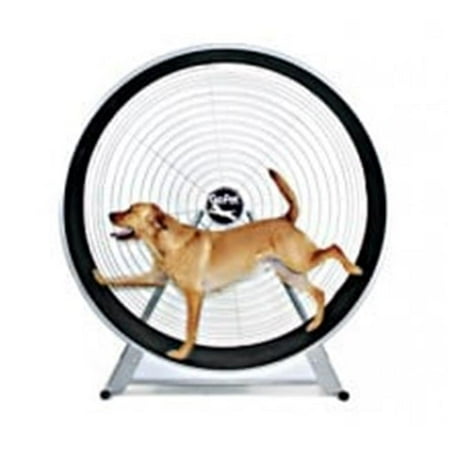 GoPet CS6020 Dog powered Tread Wheel - Medium - large breed - Silver