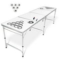 thumbnail image 1 of GoPong 8 Foot Portable Folding Pong Tailgate Game Table with 6 Balls, Dry Erase, 1 of 10
