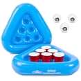 thumbnail image 1 of GoPong Pool Rack Floating Beer Pong Pool Game (5 Pieces) - Summer Pool Game Set, 1 of 7