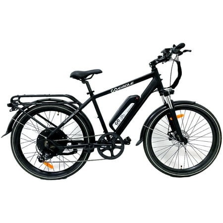 GoPowerBike GoEagle 750W All Terrain Electric Bicycle | 750-Watts & 48V 10AH Lithium-Ion Battery | B707