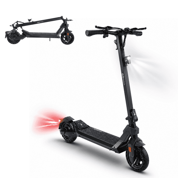 GoPowerBike GoOne Foldable Electric Scooter 18.6mph Max Speed & 400W Motor