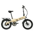 thumbnail image 1 of GoPowerBike GoVolt Folding Electric Bike | 20" | 500W | 20mph | 45+ Mile Range| Sand, 1 of 9