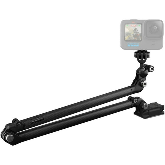 GoPro 10" Carbon Fiber Boom Arm Extension Rig Kit for HERO and MAX Cameras