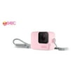 thumbnail image 1 of GoPro Silicone Sleeve and Adjustable Lanyard Kit for GoPro HERO8 (Rose Pink), 1 of 2