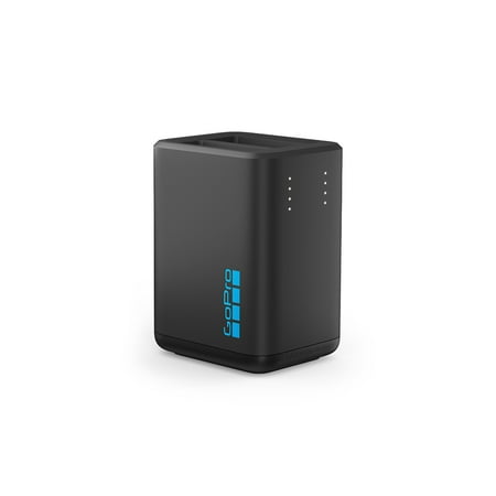 GoPro - 27 Watt Dual Battery Charger + 2 Enduro Batteries - Black