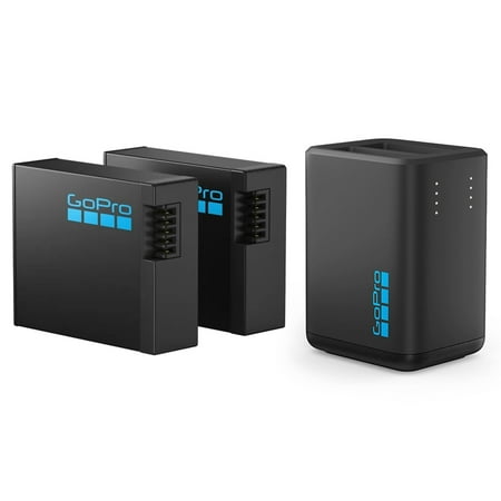 GoPro - Dual Battery Charger + 2 Enduro Batteries for HERO13 Black - Black