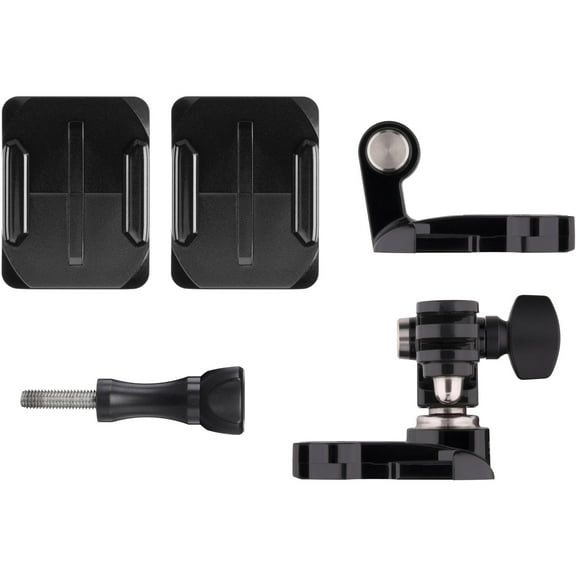GoPro Flexible Helmet Front & Side Mount GoPro Cameras, Black