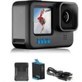 thumbnail image 1 of GoPro HERO10 23 MP Action Camera with Front LCD & Touch Rear Screens, 5.3K60 Ultra HD Video, 1 of 8
