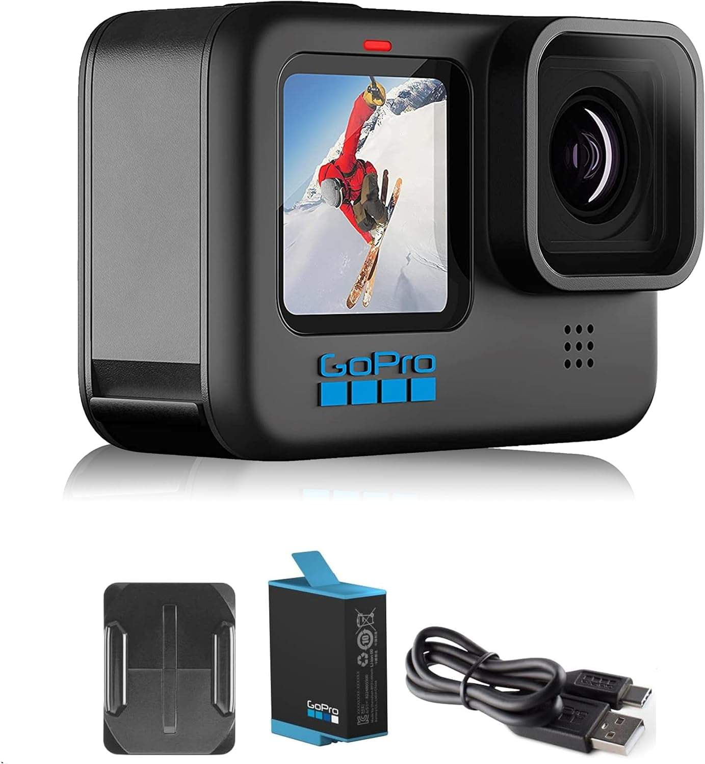 Gopro Hero 10 Black 5.3K Action Camera – 2 Years Warranty – Design