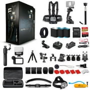 GoPro HERO11 HERO 11 Black Creator Edition - Includes Volta Battery Grip, Tripod, Remote Waterproof Action Camera + 64GB Card, 50 Piece Accessory Kit and 2 Extra Batteries