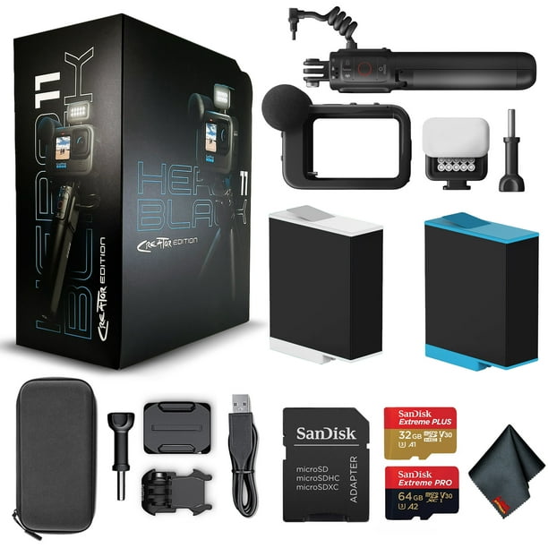 GoPro HERO11 Black Edition Bundle - Volta, Media & Light Mod