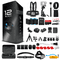 GoPro HERO12(HERO 12) Waterproof Action Camera 5.3K60 Ultra HD Video,27MP Photos, HDR, 1/1.9 Image Sensor, Live Streaming, Webcam, + High Speed 64GB Card, 50 Piece Accessory Kit and 2 Extra Batteries