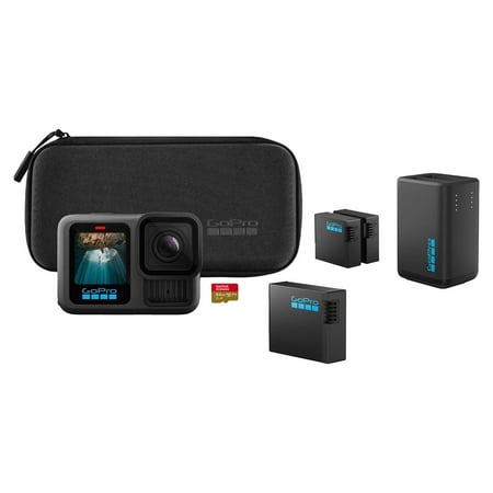GoPro - HERO13 Black Extended Power Bundle - Black